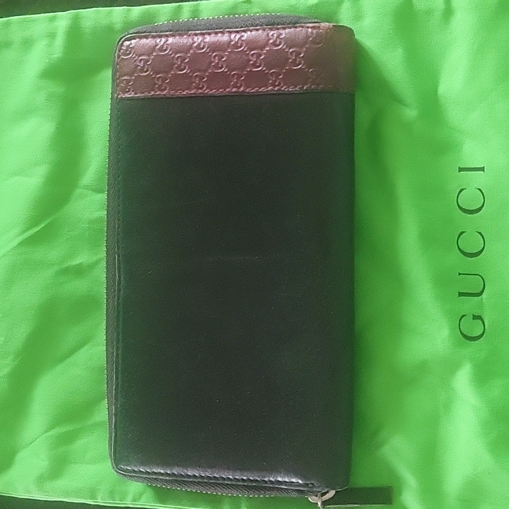 GUCCI Micro Guccissima -long wallet Unisex mens or women's wallet 200 suggested